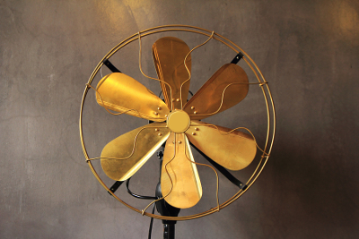 antique fans used in early air coolers